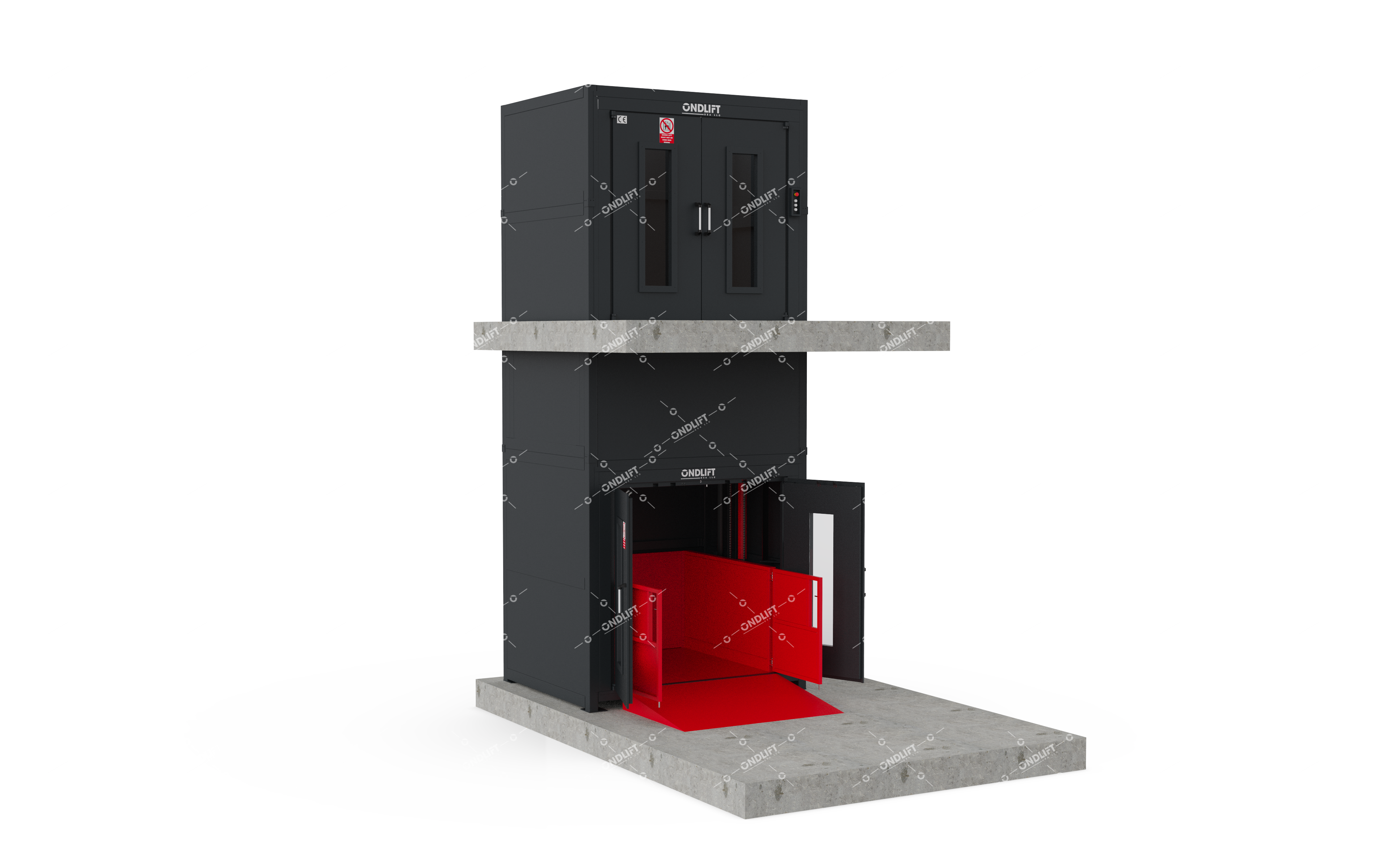 Double Scissor Lift Table