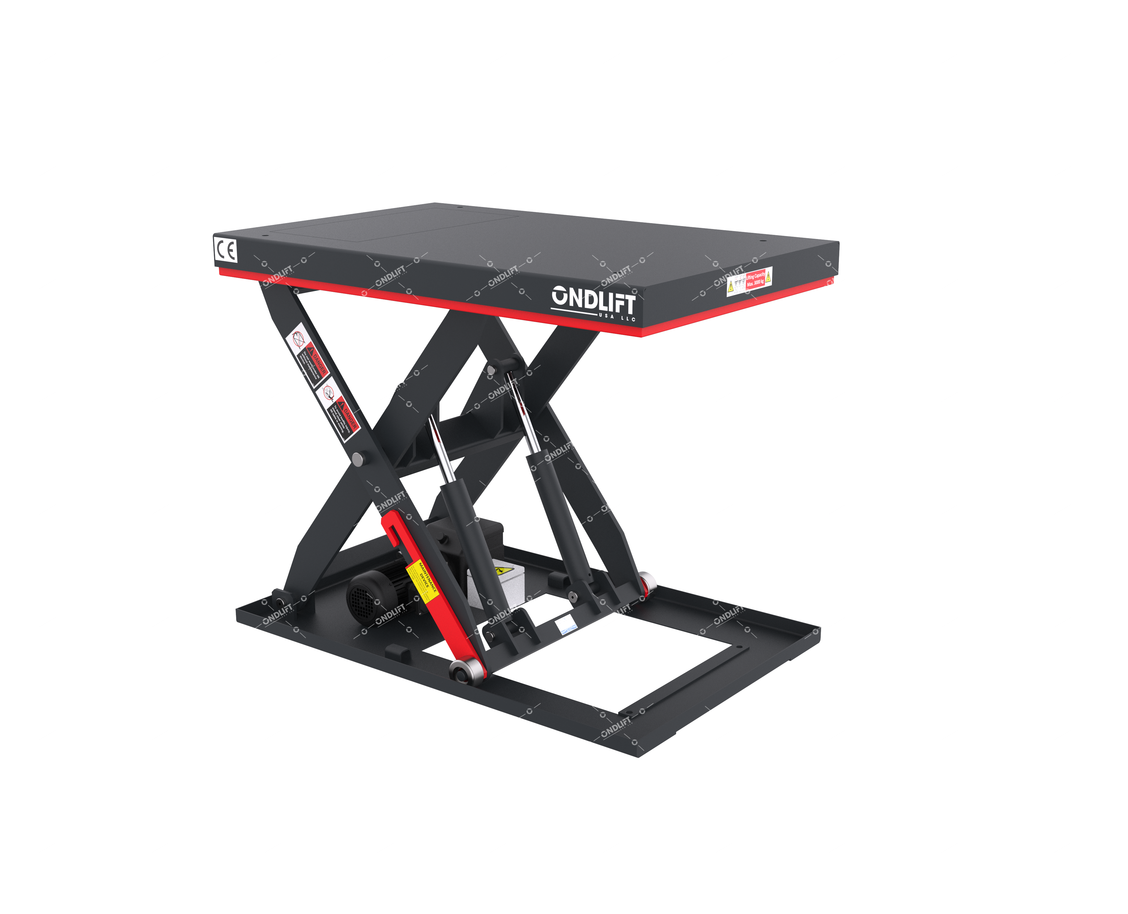 Single Scissor Lift Table