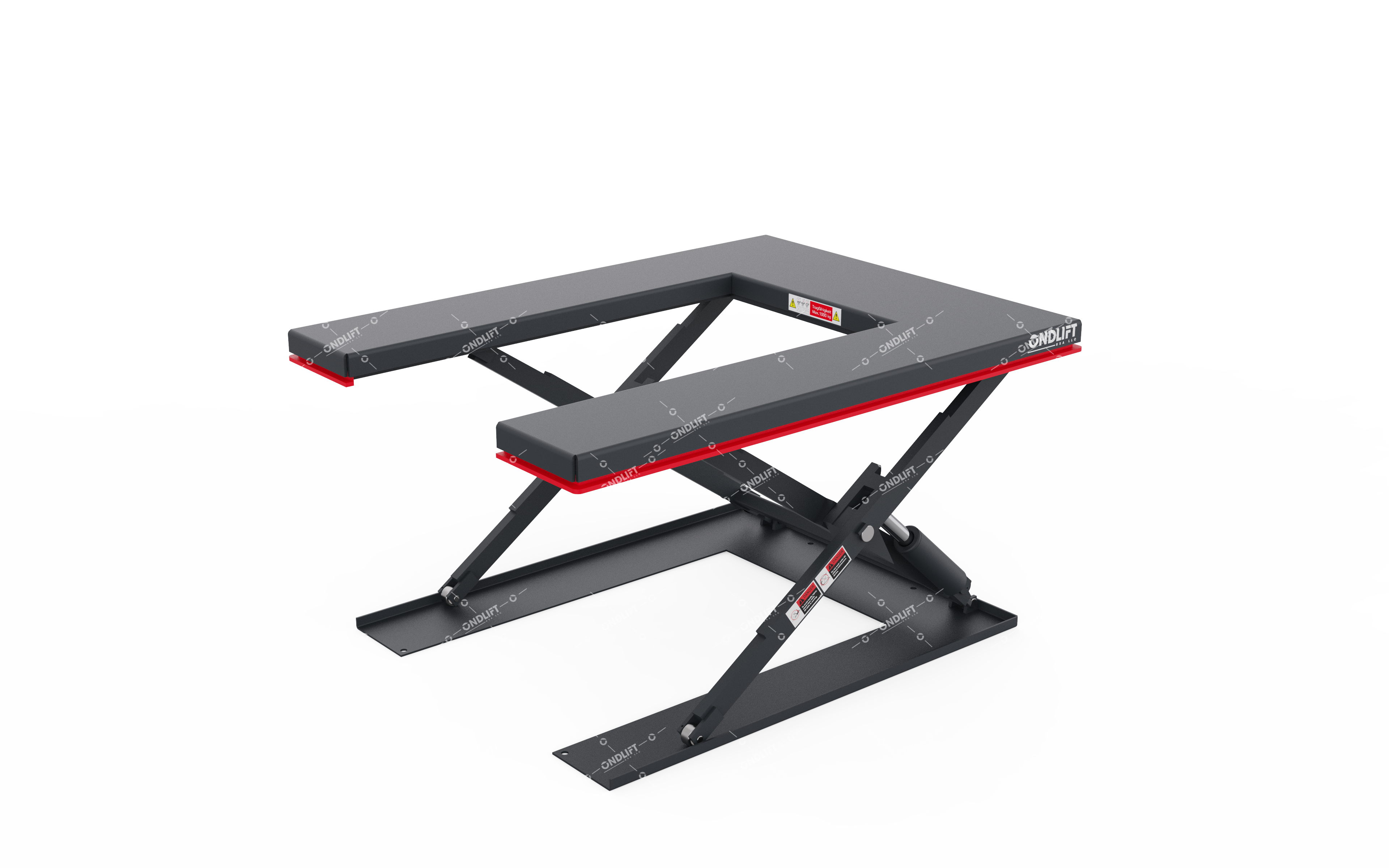 U Type Low Profile Lift Table