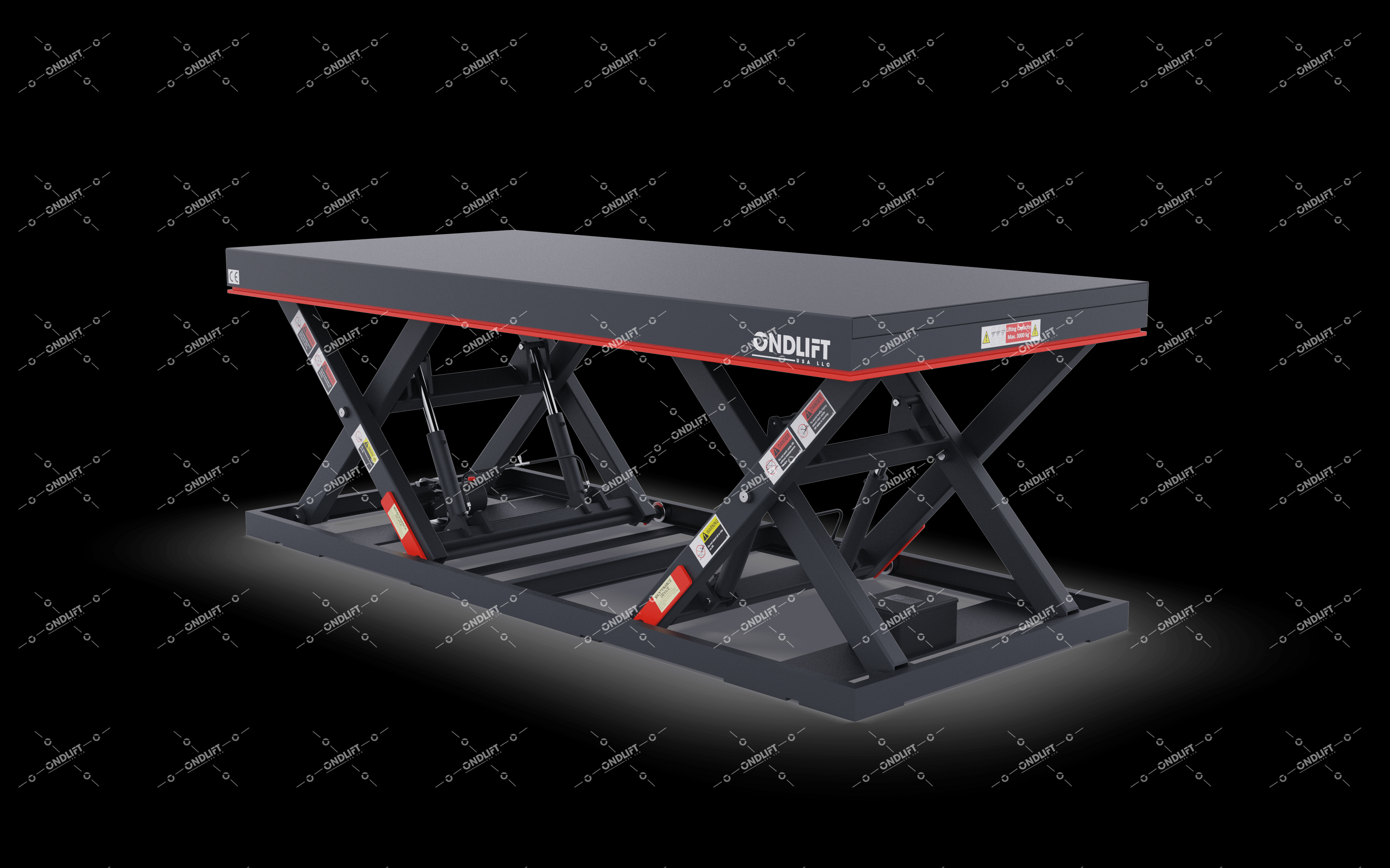 Tandem Scissor Lift Table